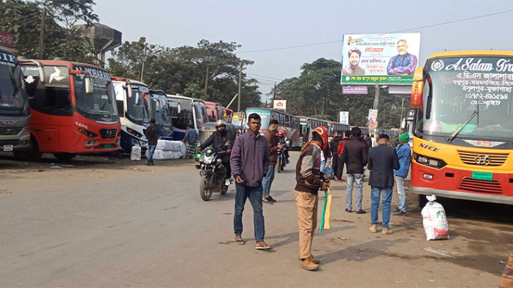 সিলেটে পরিবহন ধর্মঘট স্থগিত