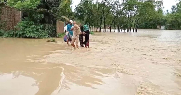 সিলেটে ভয়ংকর রূপ নিচ্ছে বন্যা